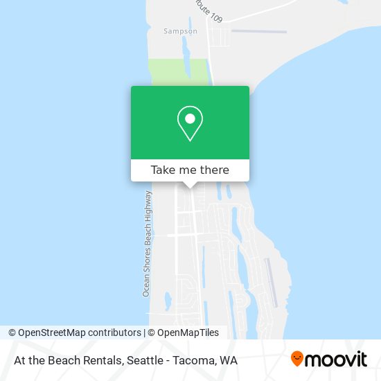 Mapa de At the Beach Rentals