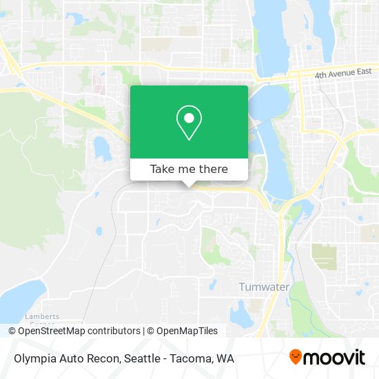 Olympia Auto Recon map