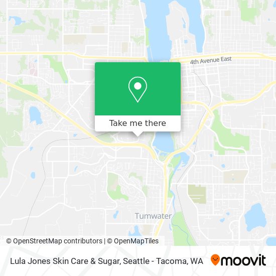 Mapa de Lula Jones Skin Care & Sugar