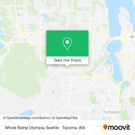 Whole Being Olympia map