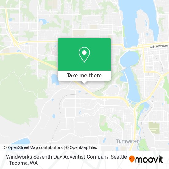 Windworks Seventh-Day Adventist Company map