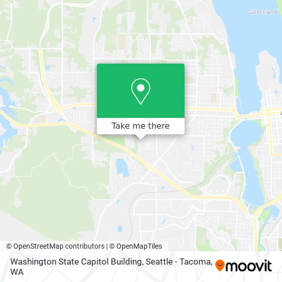 Washington State Capitol Building map