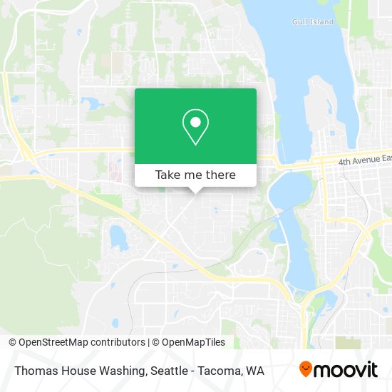 Mapa de Thomas House Washing