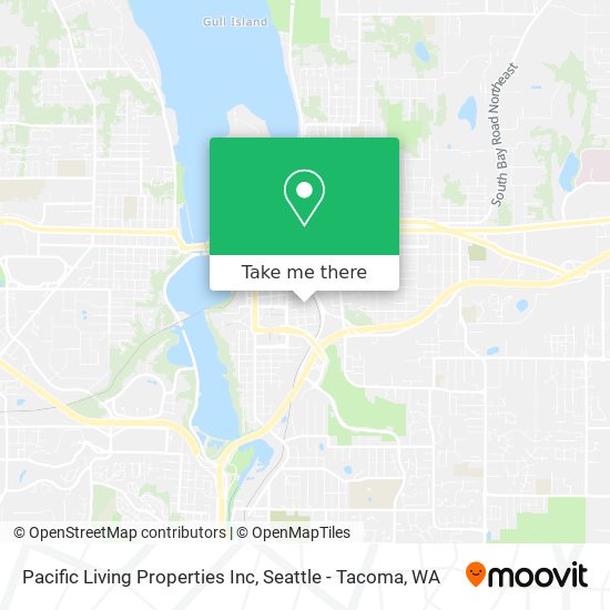 Mapa de Pacific Living Properties Inc