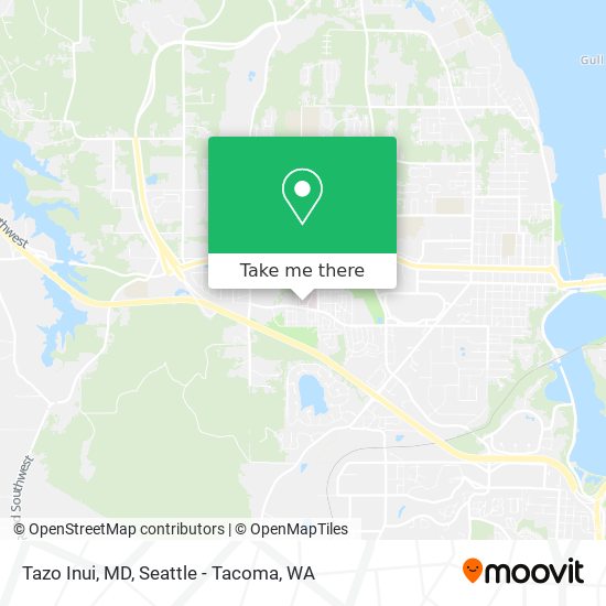 Tazo Inui, MD map