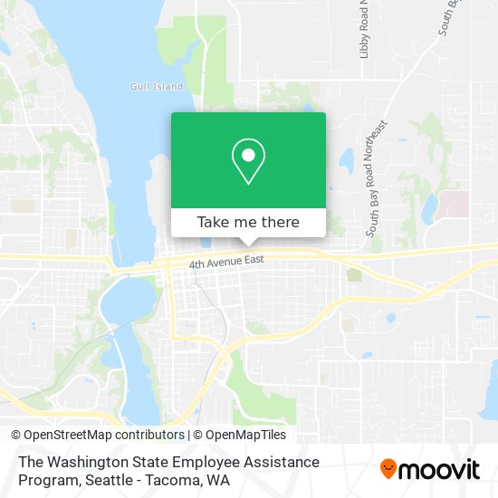 Mapa de The Washington State Employee Assistance Program