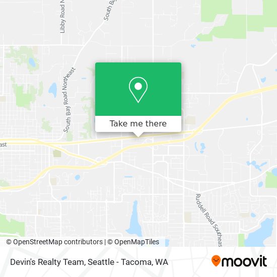 Devin's Realty Team map