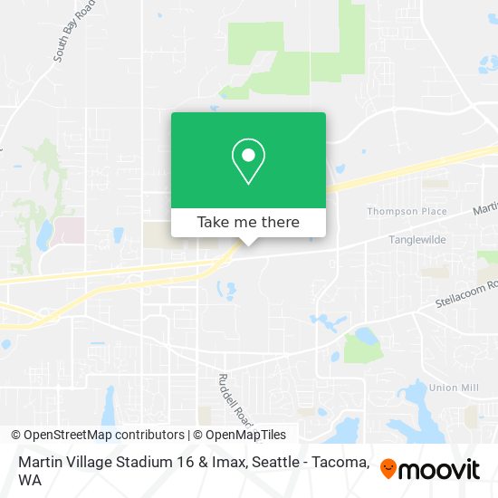 Mapa de Martin Village Stadium 16 & Imax