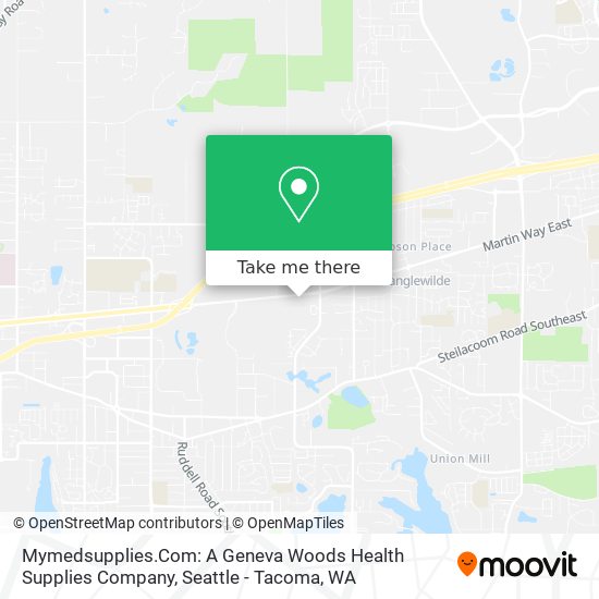 Mapa de Mymedsupplies.Com: A Geneva Woods Health Supplies Company