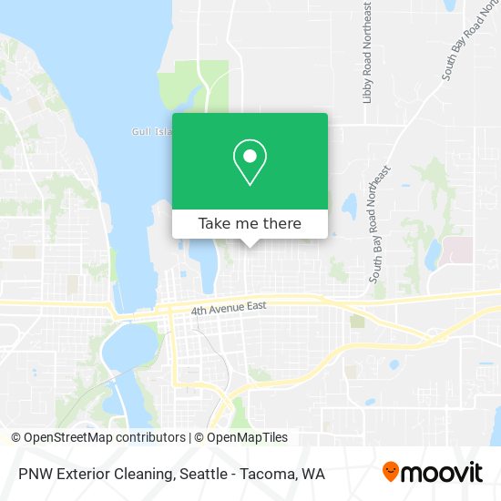 PNW Exterior Cleaning map