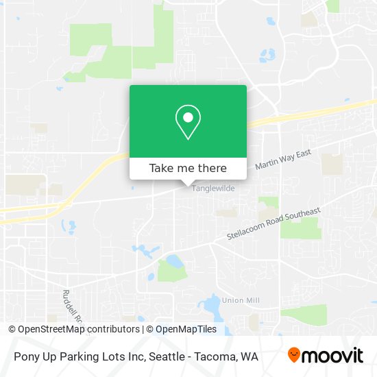 Pony Up Parking Lots Inc map