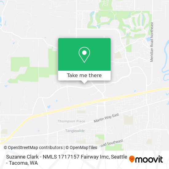 Mapa de Suzanne Clark - NMLS 1717157 Fairway Imc