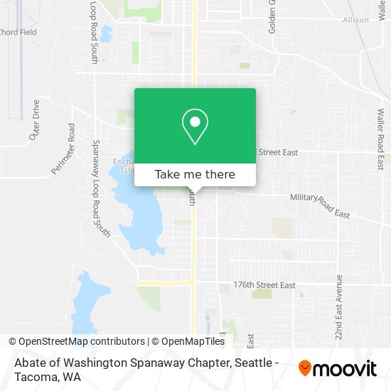 Abate of Washington Spanaway Chapter map