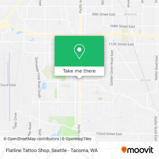 Mapa de Flatline Tattoo Shop