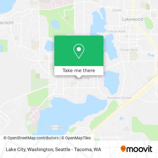 Mapa de Lake City, Washington