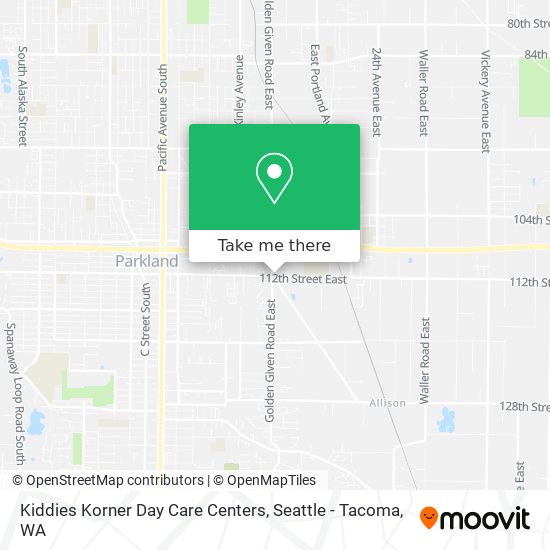 Mapa de Kiddies Korner Day Care Centers