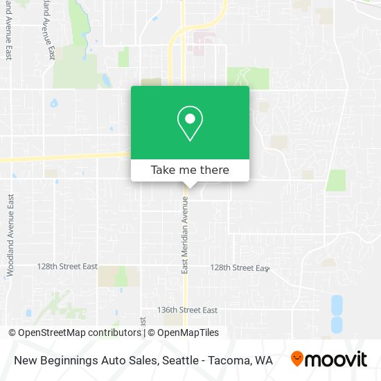 Mapa de New Beginnings Auto Sales