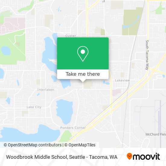 Woodbrook Middle School map