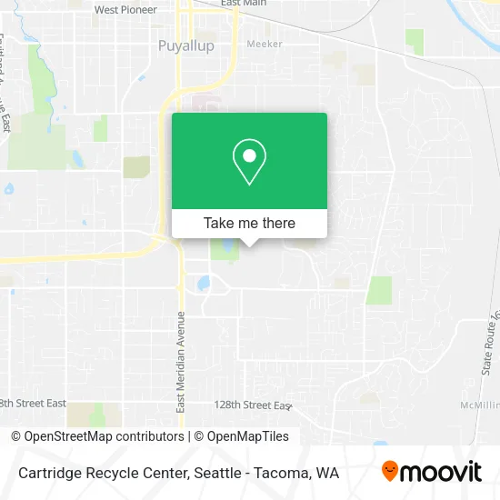 Mapa de Cartridge Recycle Center