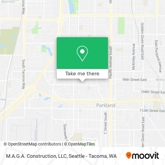 M.A.G.A. Construction, LLC map