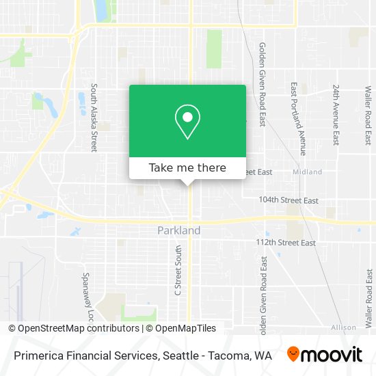 Primerica Financial Services map