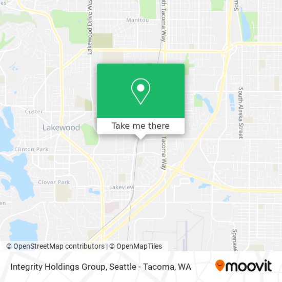 Integrity Holdings Group map