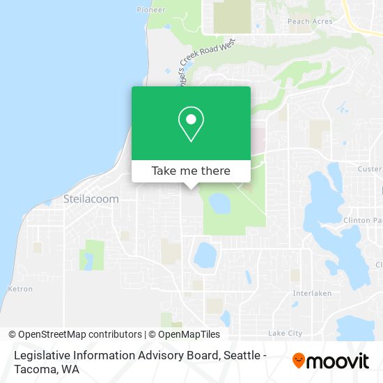 Legislative Information Advisory Board map