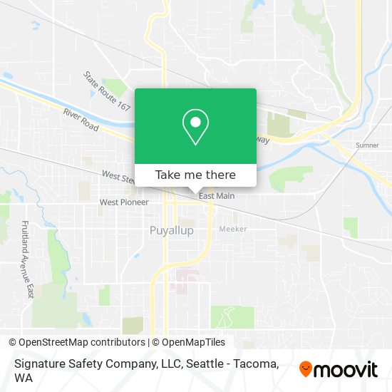 Mapa de Signature Safety Company, LLC