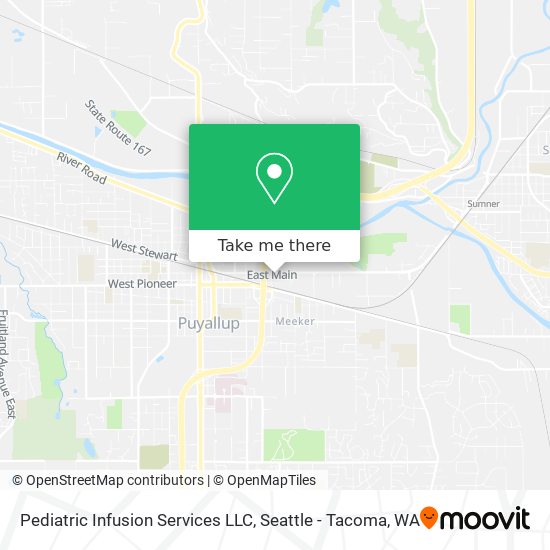 Pediatric Infusion Services LLC map