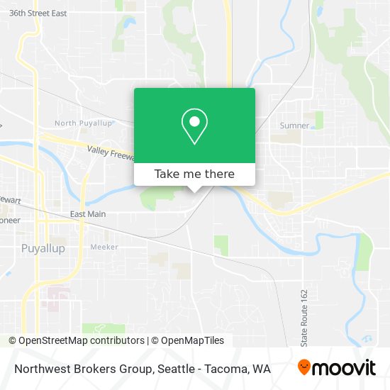 Northwest Brokers Group map