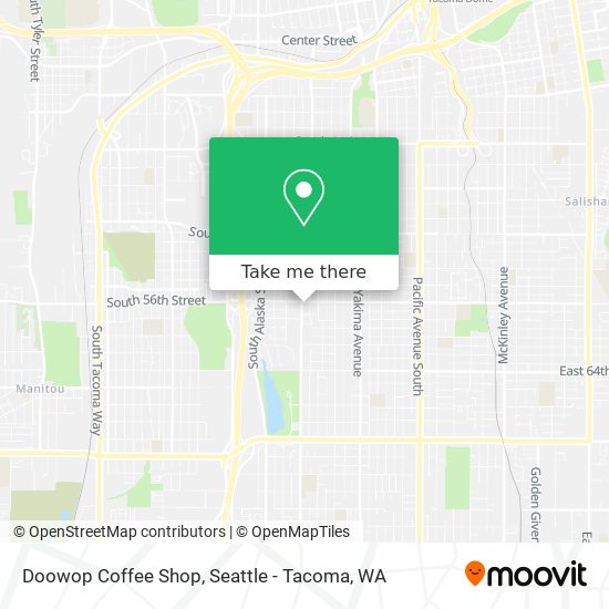 Mapa de Doowop Coffee Shop