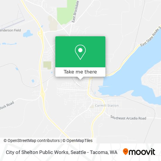 Mapa de City of Shelton Public Works