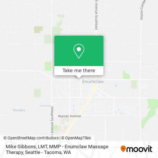 Mapa de Mike Gibbons, LMT, MMP - Enumclaw Massage Therapy