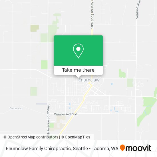 Mapa de Enumclaw Family Chiropractic