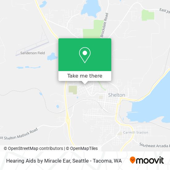 Mapa de Hearing Aids by Miracle Ear