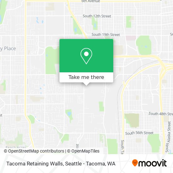 Tacoma Retaining Walls map