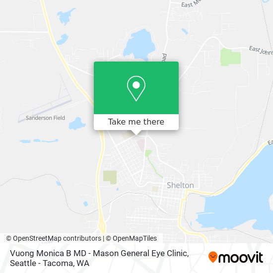 Mapa de Vuong Monica B MD - Mason General Eye Clinic