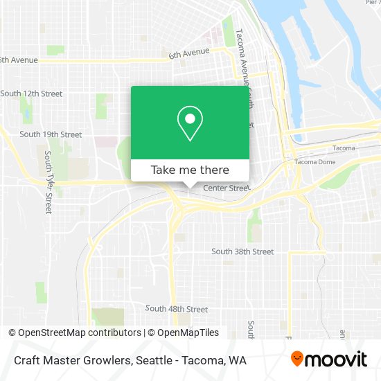 Craft Master Growlers map