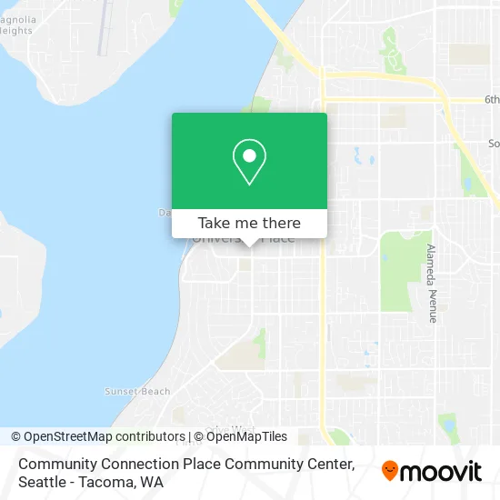 Community Connection Place Community Center map