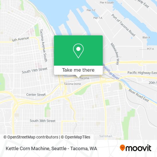 Kettle Corn Machine map