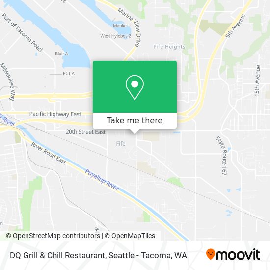 Mapa de DQ Grill & Chill Restaurant