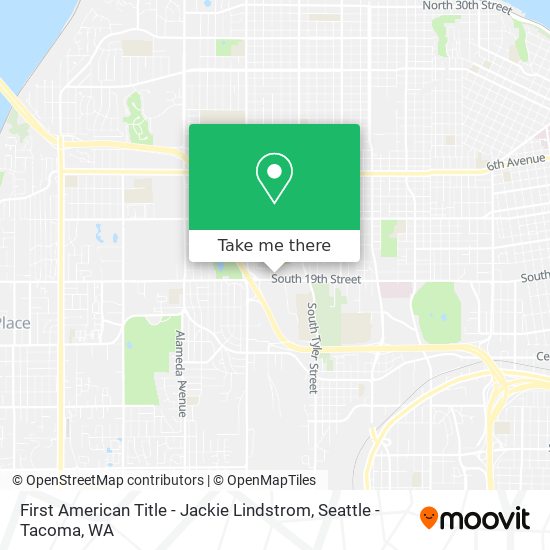 Mapa de First American Title - Jackie Lindstrom