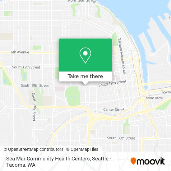 Sea Mar Community Health Centers map