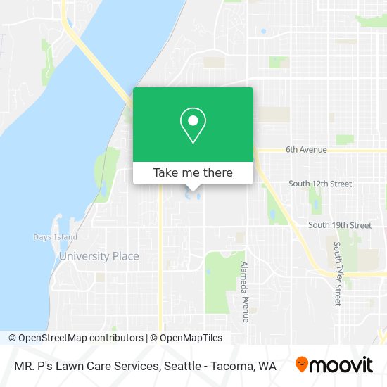 MR. P's Lawn Care Services map