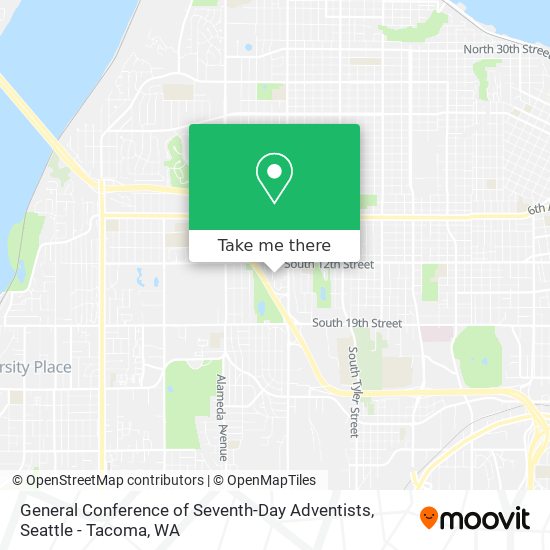 Mapa de General Conference of Seventh-Day Adventists