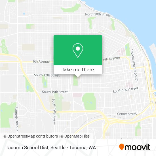Tacoma School Dist map