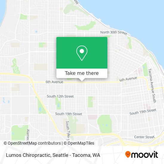 Lumos Chiropractic map