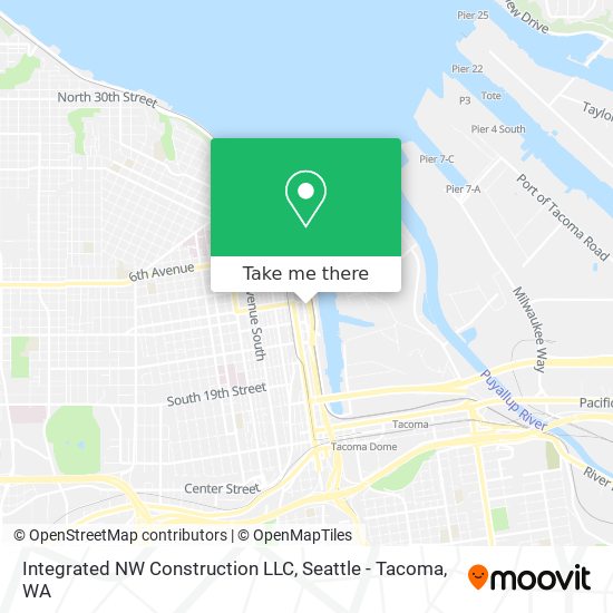 Integrated NW Construction LLC map