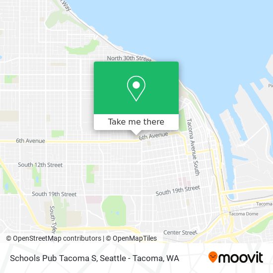 Schools Pub Tacoma S map