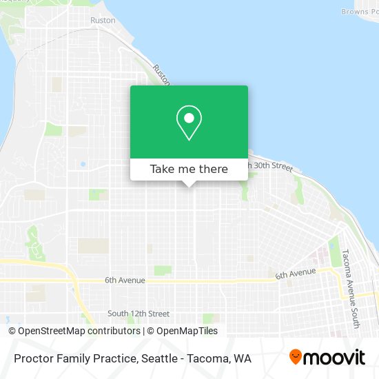 Mapa de Proctor Family Practice